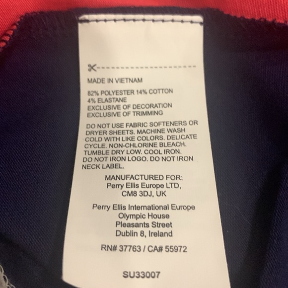 NWOT Callaway Color Block Snap Front Golf Polo with Mesh Top Detail Size Large - Picture 6 of 7